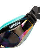 arena Unisex Zoom X-Fit Mirror Fitness Swimmers Turquoise-Water-Black