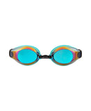 arena Unisex Zoom X-Fit Mirror Fitness Swimmers Turquoise-Water-Black