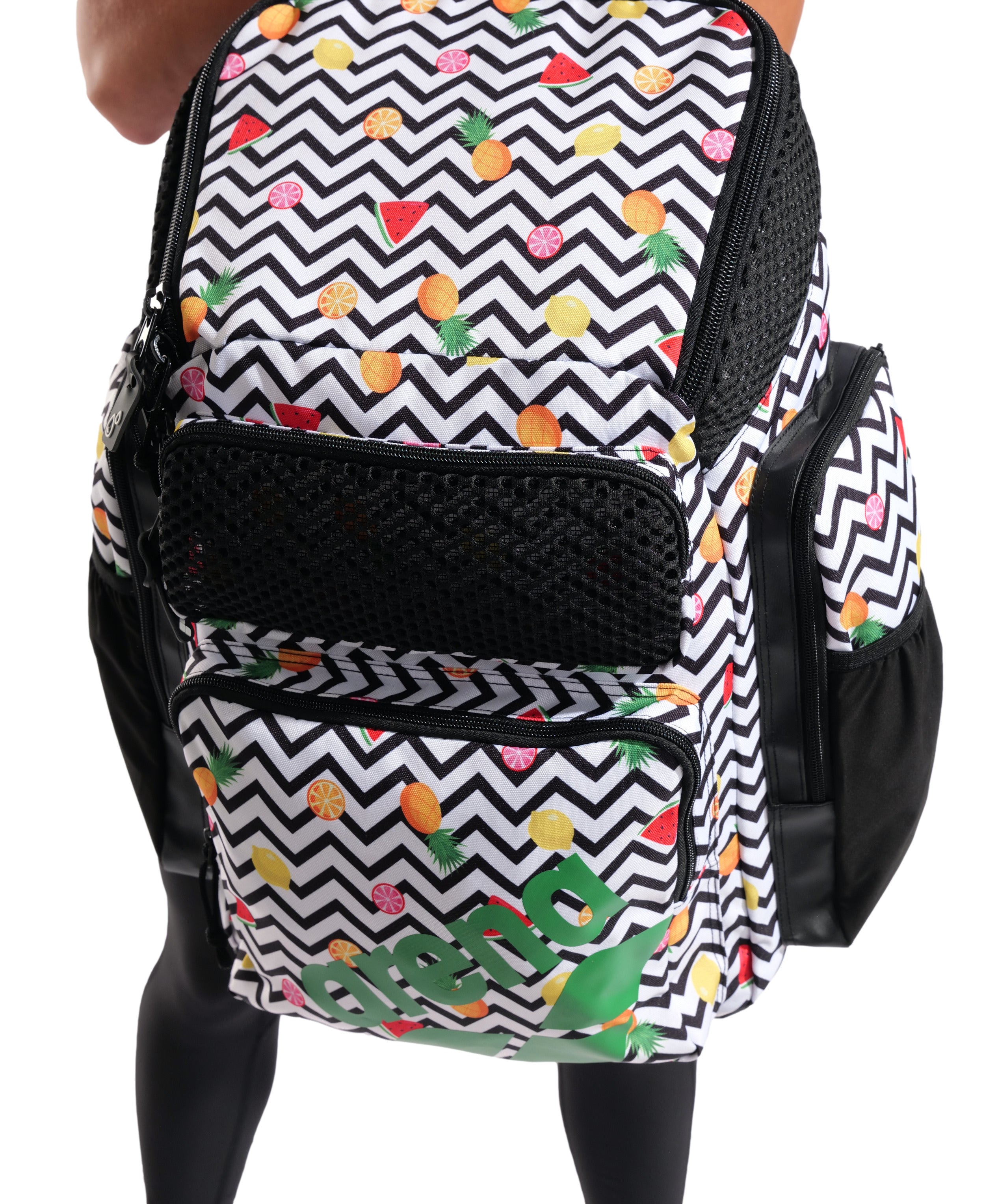 arena Juicy Fruits Collection One Go Allover Swim Sports Travel Backpack 45L - Fruits