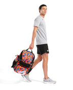 arena Juicy Fruits Collection One Go Allover Swim Sports Travel Backpack 45L - Pineapples