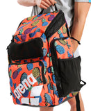 arena Juicy Fruits Collection One Go Allover Swim Sports Travel Backpack 45L - Pineapples