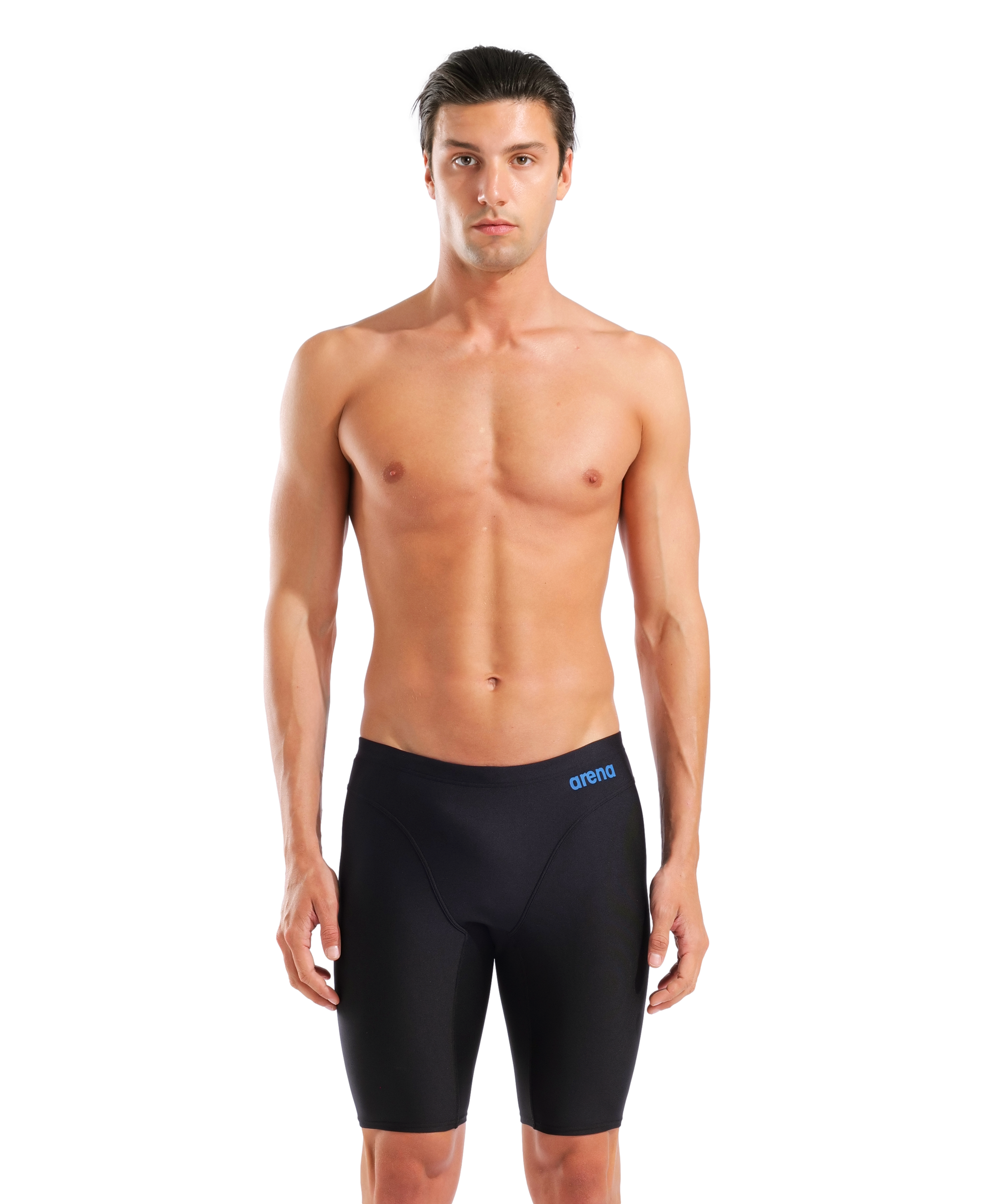 Men's Arena Hyperflow Solid Swim Jammers - Blue Cosmo