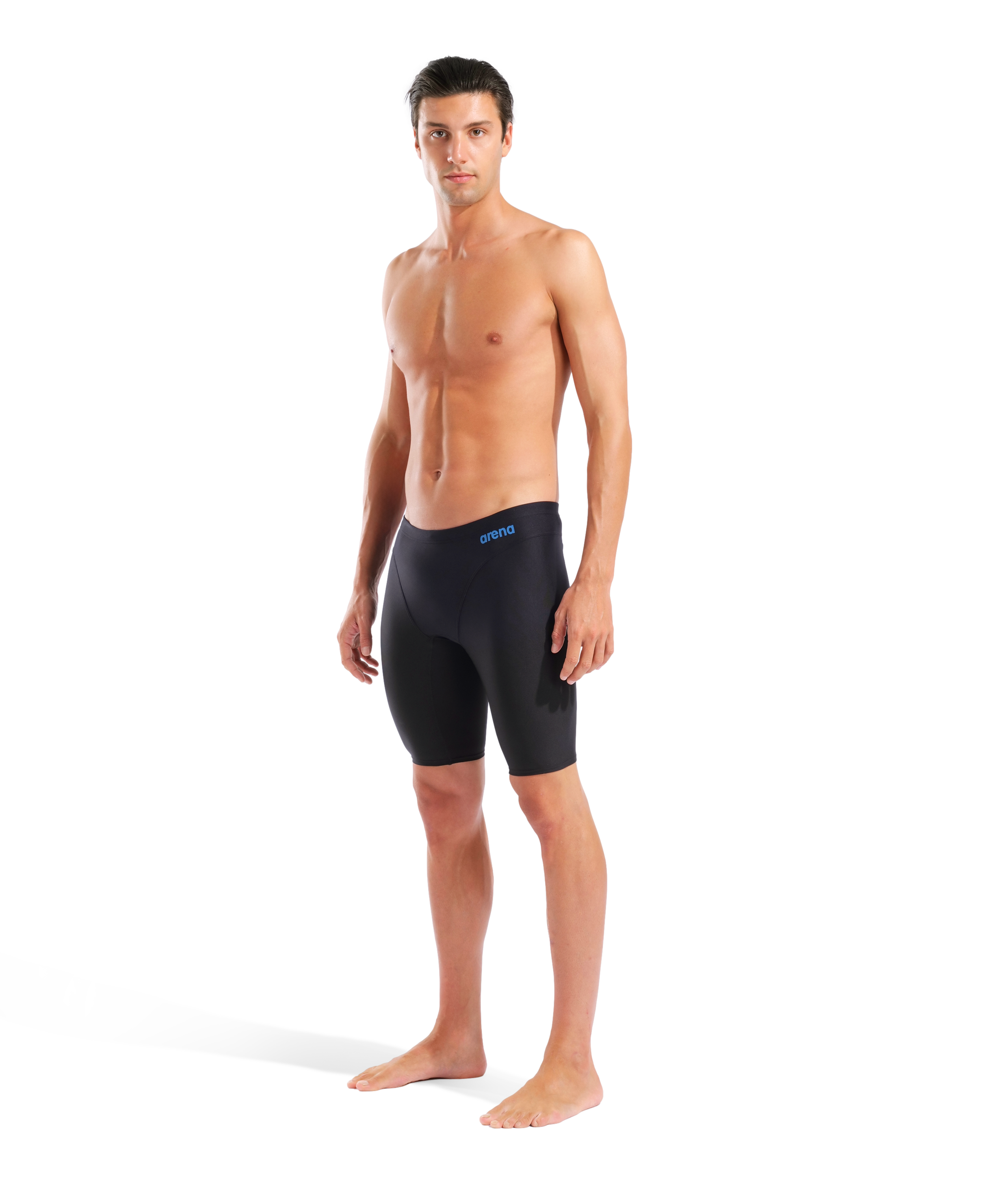 Men's Arena Hyperflow Solid Swim Jammers - Blue Cosmo