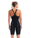 Women's Powerskin Veloce Closed Back Black-Teal