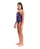 arena Performance Girls' Wave Lightdrop Back Swimsuit