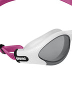 The One Plus Women Goggle - Light Smoke-White-Magenta