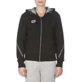 W Team Line Hooded Jacket - Black