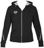 W Team Line Hooded Jacket - Black