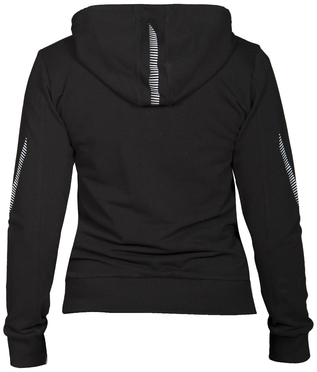W Team Line Hooded Jacket - Black