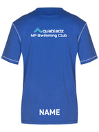 Aquabladz Unisex Panel T-Shirt - Royal