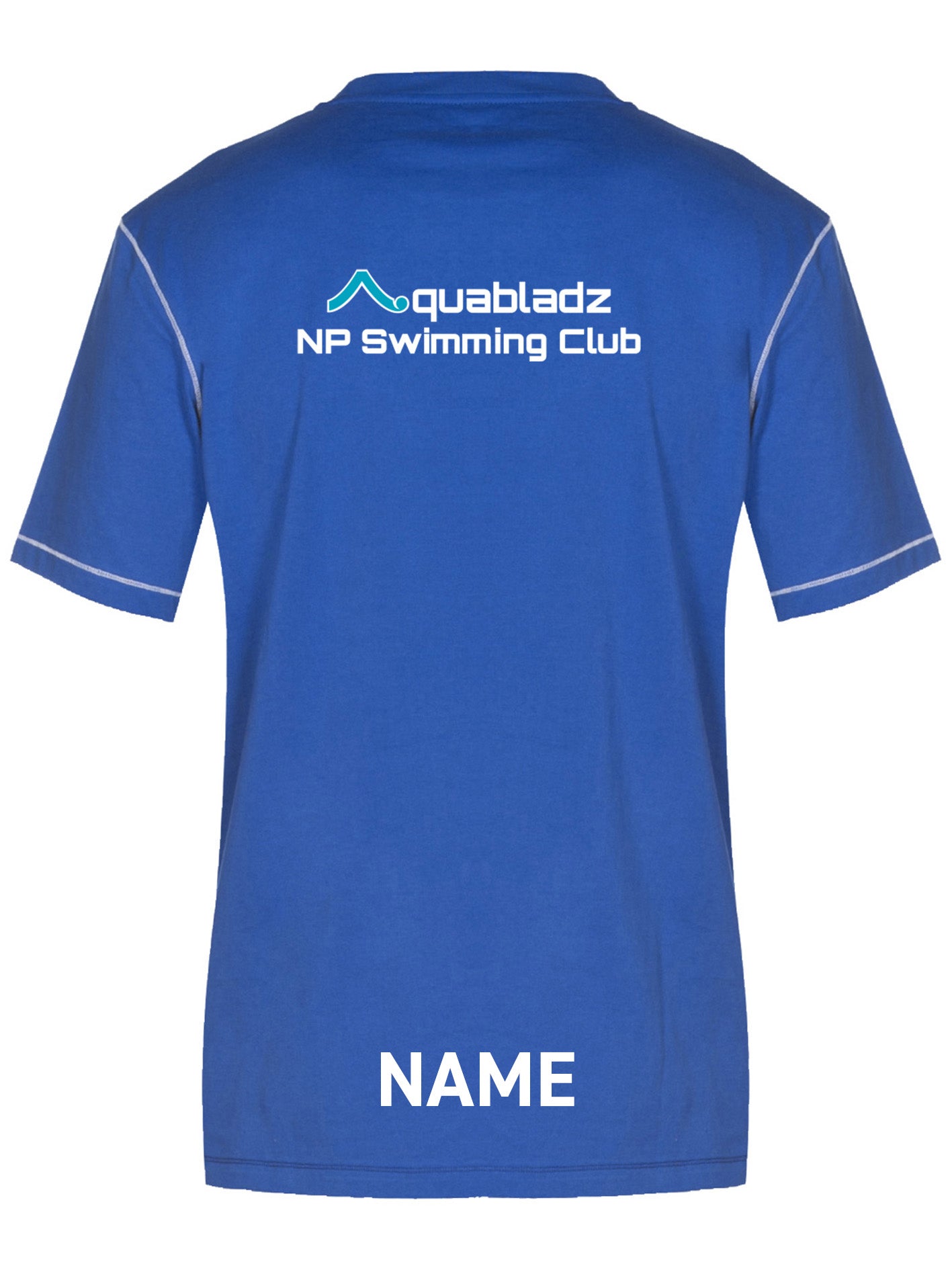 Aquabladz Unisex Panel T-Shirt - Royal