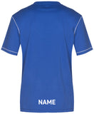 Jasi Unisex Solid T-Shirt - Royal