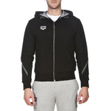 Team Line Hooded Jacket - Black