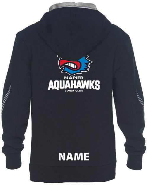 Aquahawks Jr Hooded Panel Sweatshirt - Navy