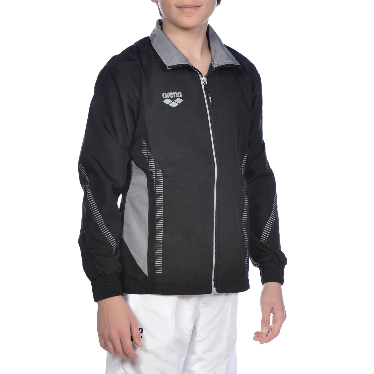 JR TL Warm Up Jacket - Black
