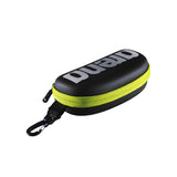 Arena Goggle Case Silver-Fluo Yellow