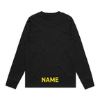Alexandra Unisex Base Long Sleeve Tee - Black