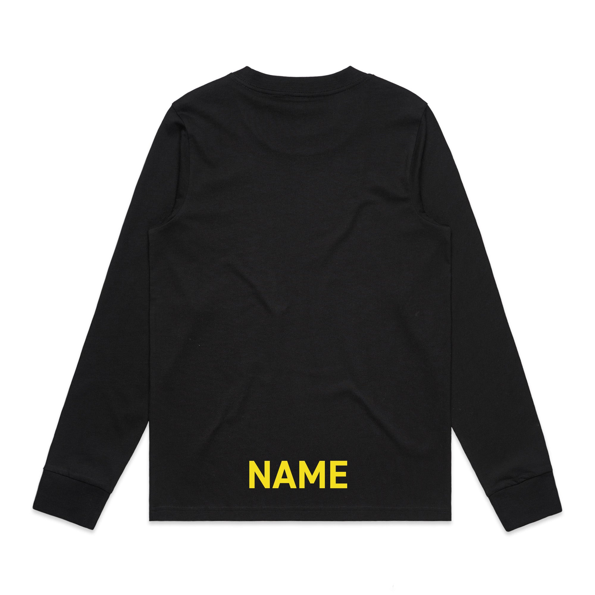 Alexandra Unisex Base Long Sleeve Tee - Black
