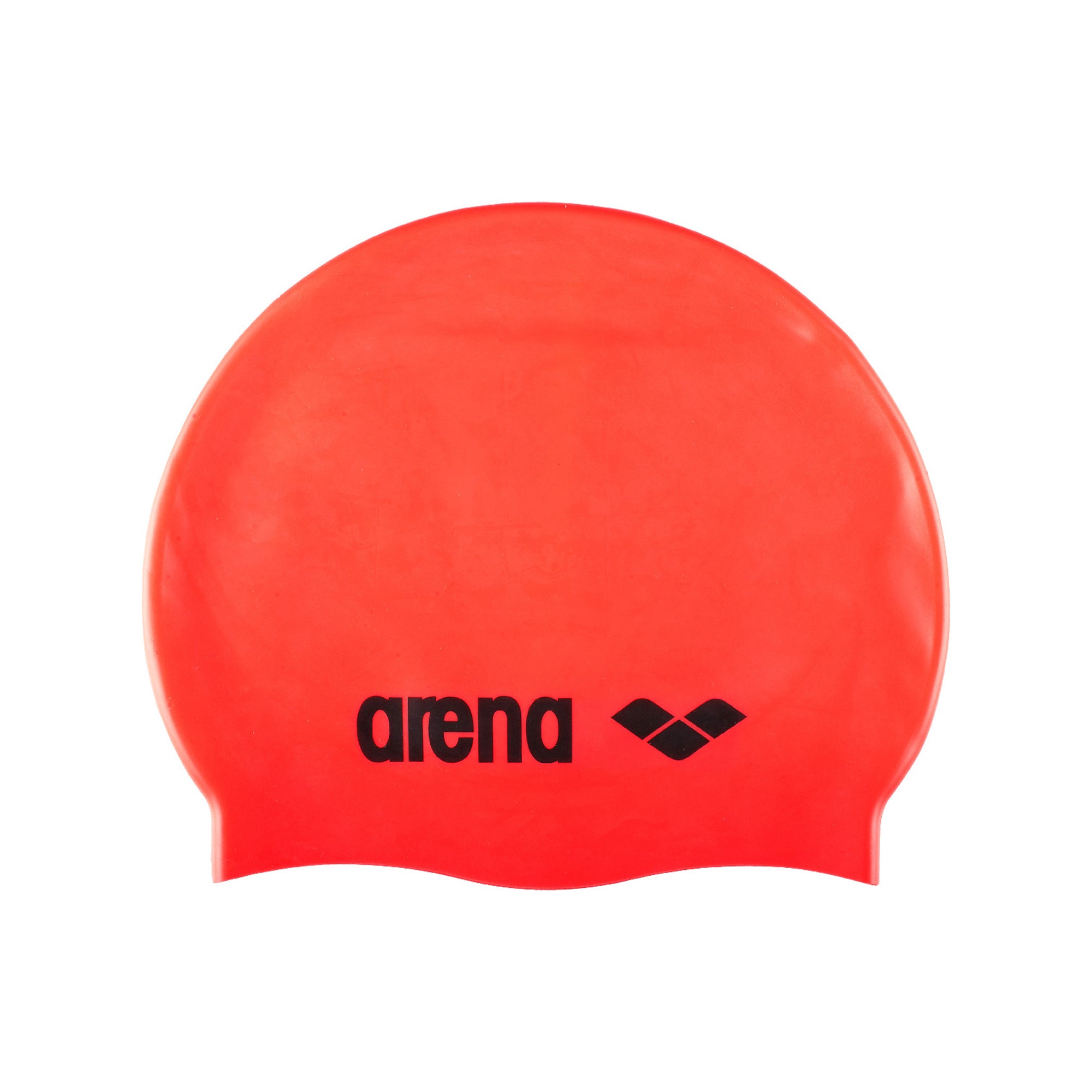 Arena Classic Silicone Cap Fluo Red-Black