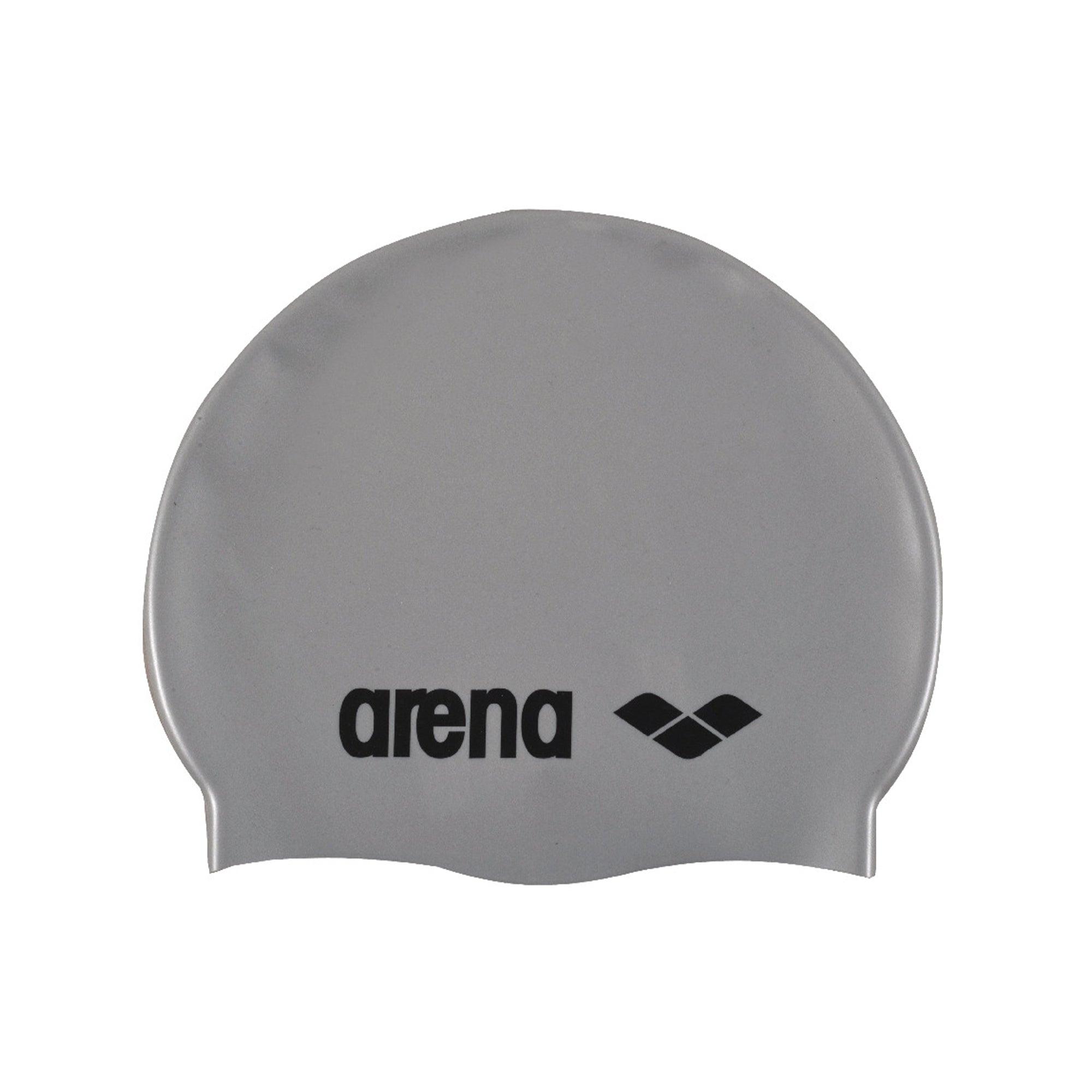 Arena Classic Silicone Cap Silver-Black