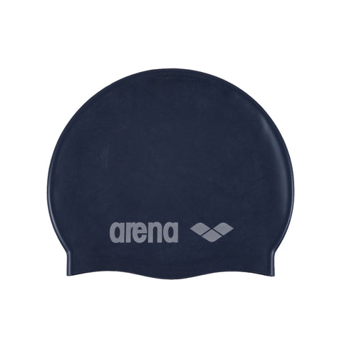 arena Kids' Junior Classic Silicone Swim Cap Denim-Silver