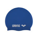 arena Kids' Junior Classic Silicone Swim Cap Sky Blue-White