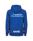Aquabladz Unisex Hooded Panel Sweatshirt - Royal