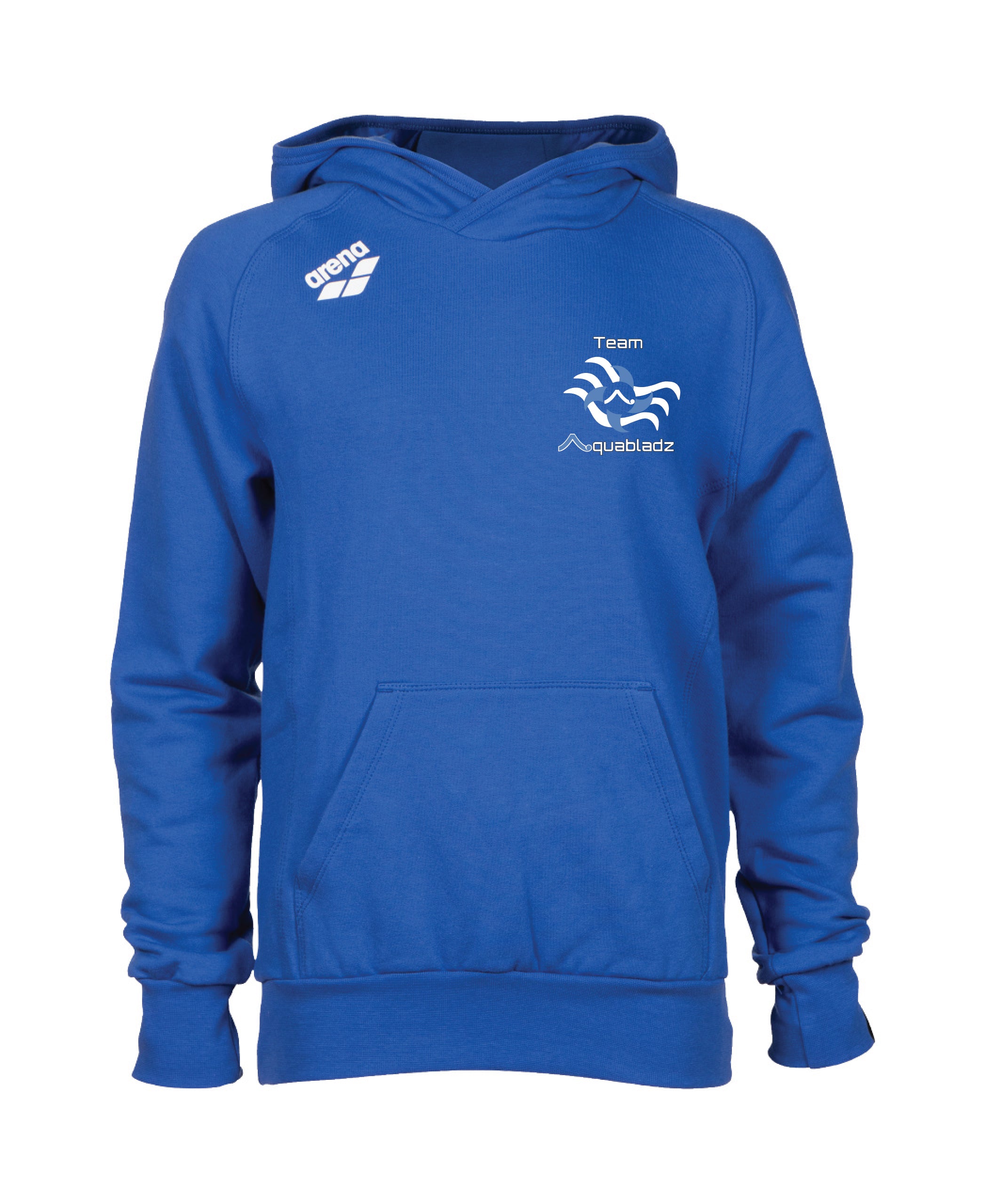 Aquabladz Jr Hooded Panel Sweatshirt - Royal