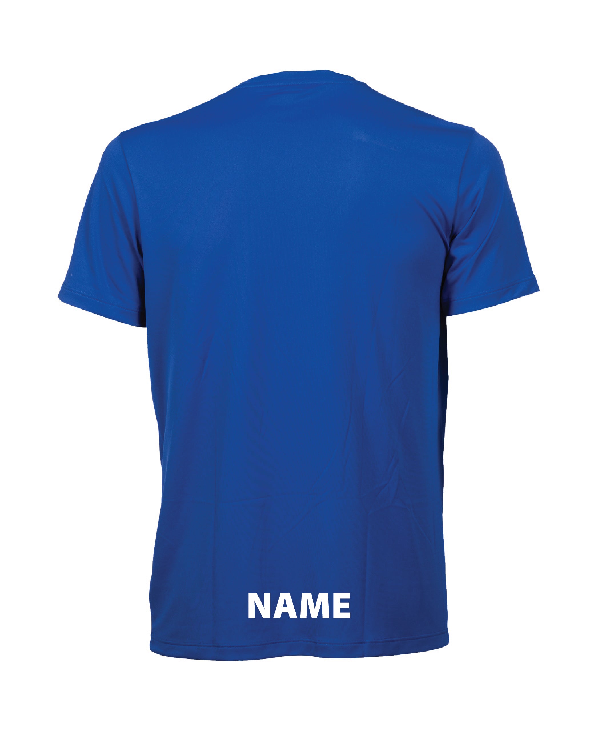 Jasi Unisex Solid T-Shirt - Royal