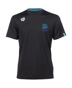 Tasman Unisex Solid T-Shirt - Black