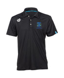 Tasman Unisex Solid Polo - Black