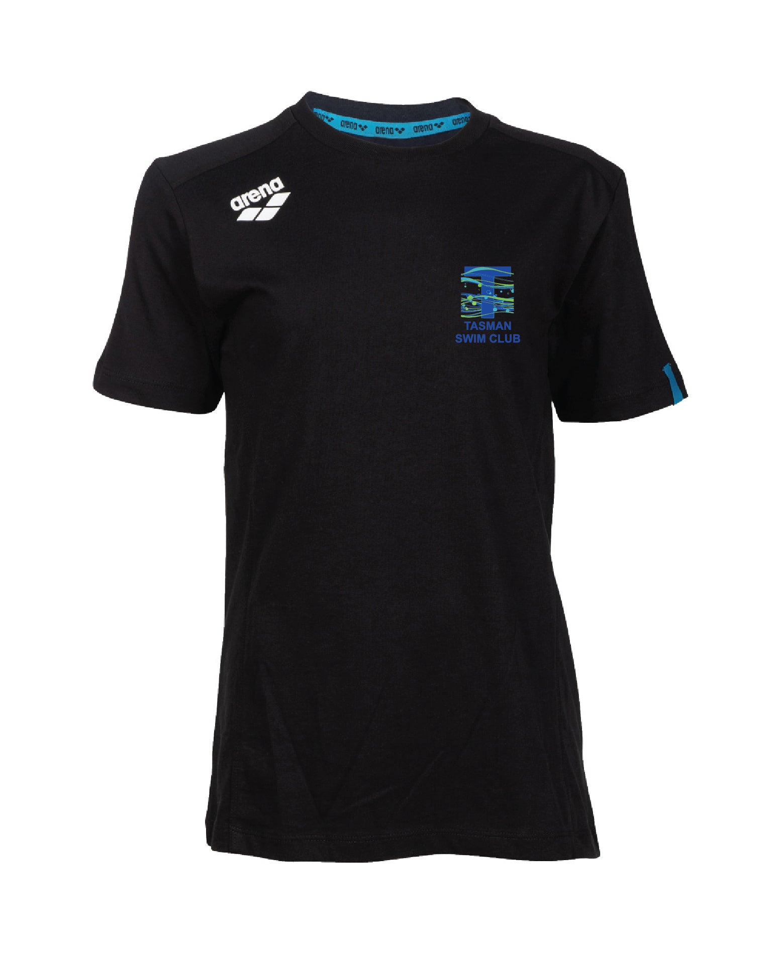 Tasman Jr Panel T-Shirt - Black