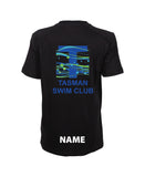 Tasman Jr Panel T-Shirt - Black
