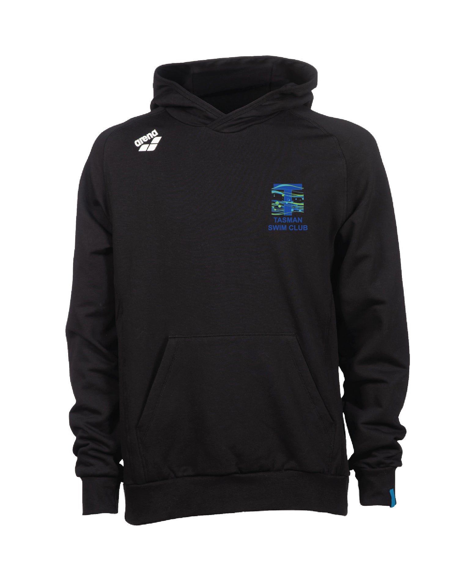Tasman Unisex Hooded Panel Sweatshirt - Black