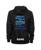 Tasman Unisex Hooded Panel Sweatshirt - Black