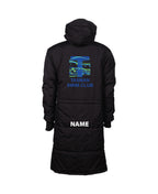 Tasman Unisex Solid Parka - Black