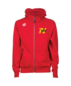Nelson South Unisex Hooded Panel Jacket - Red