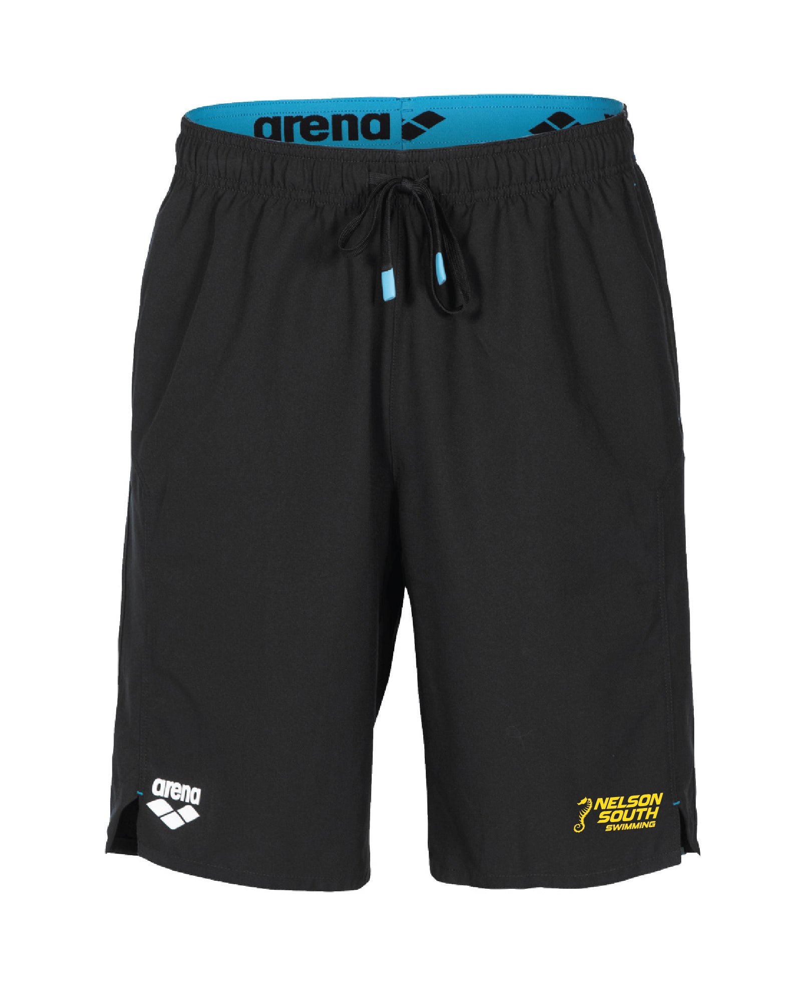 Nelson South Unisex Panel Bermuda - Black