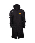 Nelson South Unisex Solid Parka - Black
