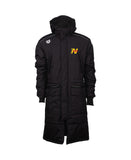 Nelson South Unisex Solid Parka - Black