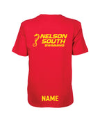 Nelson South Team T-Shirt Panel JR - Red