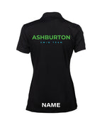 Ashburton Women's Solid Polo - Black