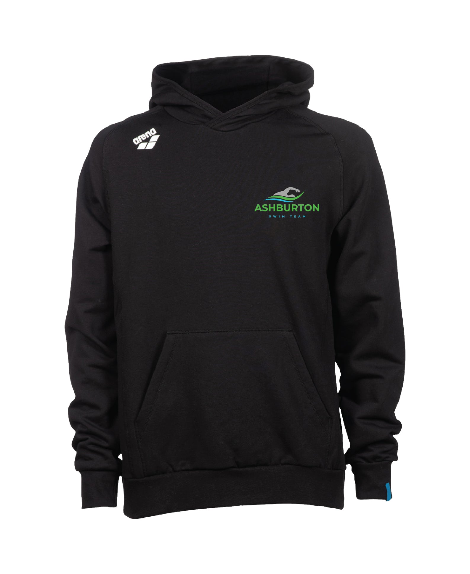 Ashburton Unisex Hooded Panel Sweatshirt - Black