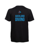Auckland Diving Team T-Shirt Panel - Black