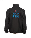 Auckland Diving Unisex Team Jacket Panel - Black