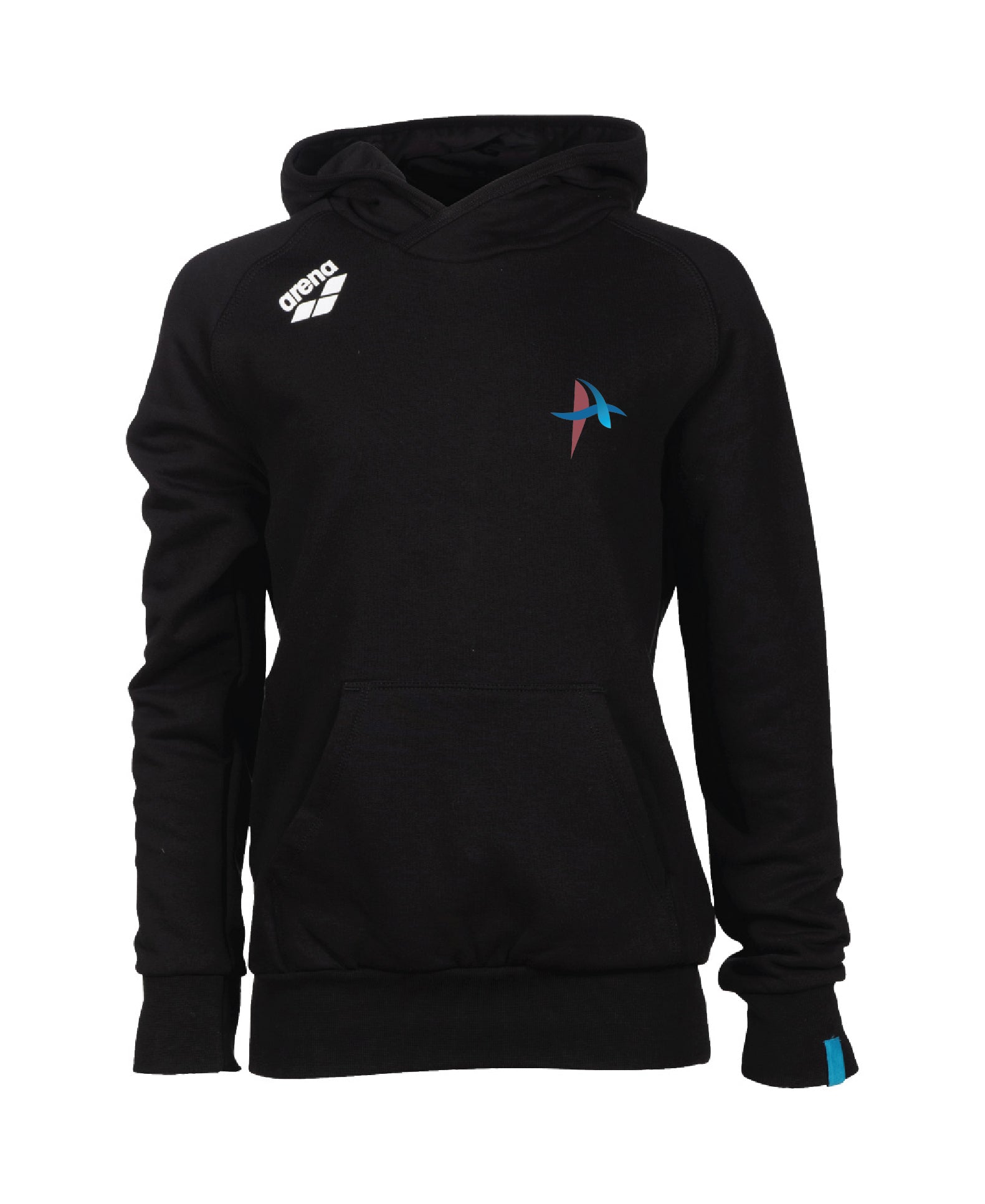 Auckland Diving Team Hooded Sweat Panel Jr - Black