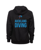 Auckland Diving Team Hooded Sweat Panel - Black