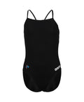 Auckland Diving Girl's Team Challenge Swimsuit - Black