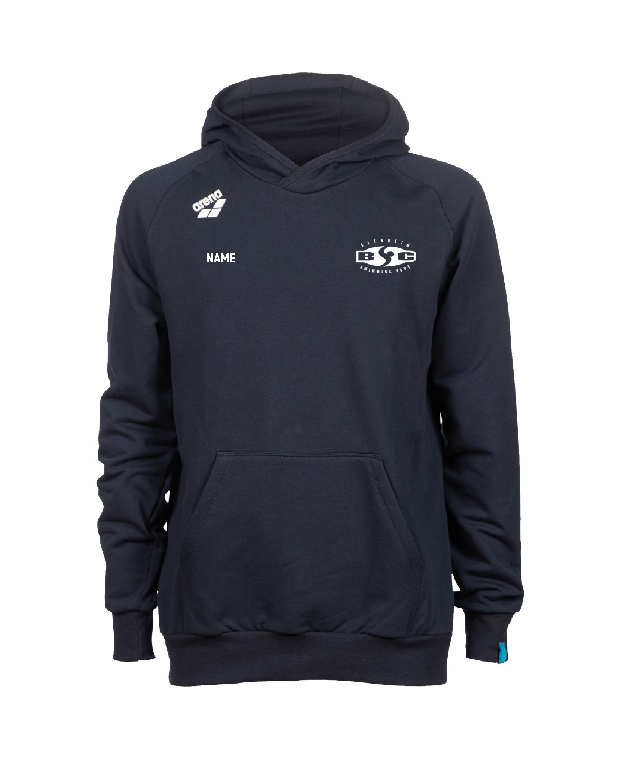 Blenheim Unisex Hooded Panel Sweatshirt - Navy