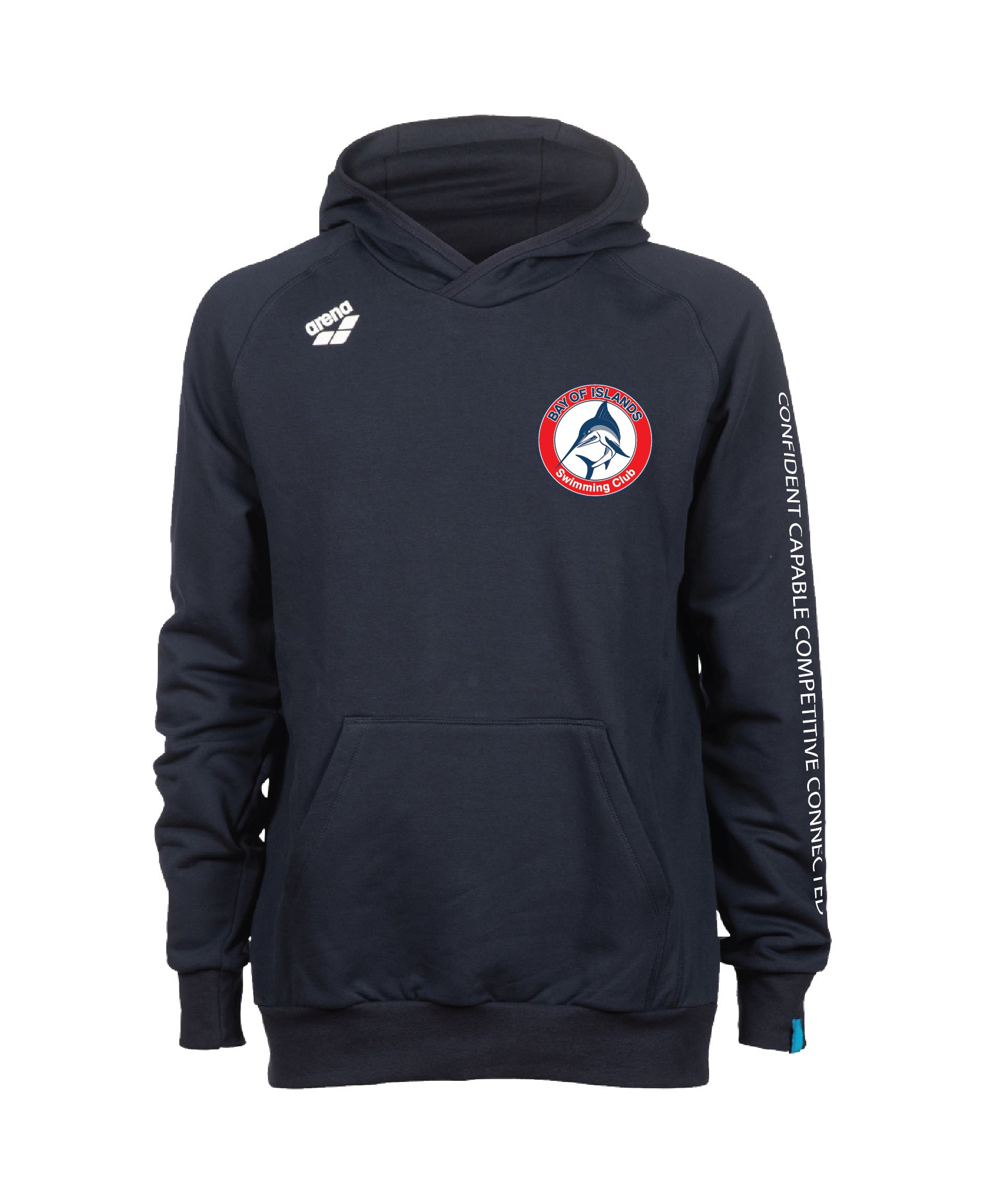Bay of Islands Unisex Hooded Panel Sweatshirt - Navy